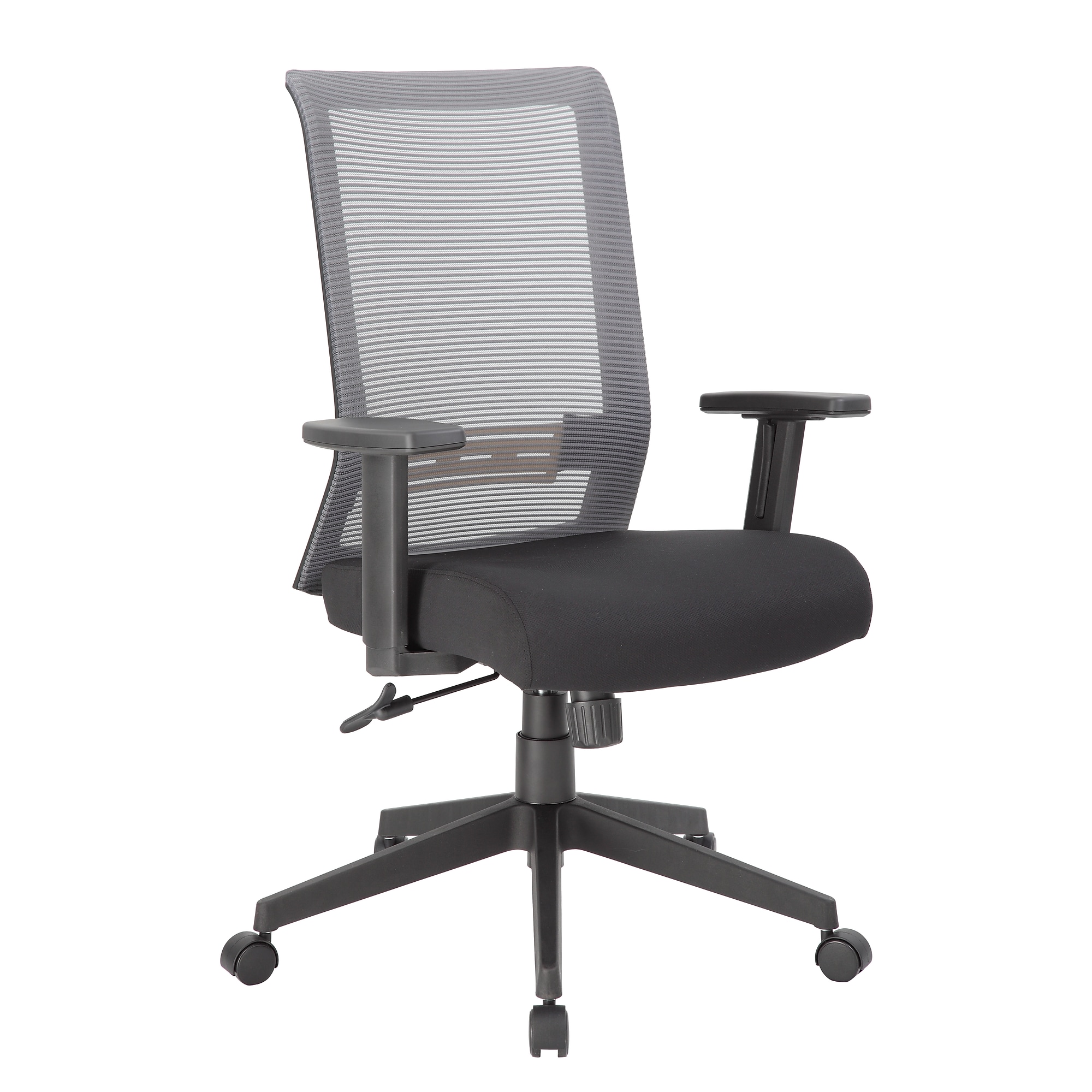 Boss Office Products Ergonomic Mesh Swivel Task Chair, Black/Grey (B6566GY-BK) Sansujyuku sansujyuku.com