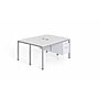 Boss Office Products Simple System 60"W Desk with Pedestal, White, 2/Set (SGSD014-101-WT)~#|#~7A582408-0457-4BC7-B88DFEBB5CDFCEE9_sc7