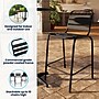 Flash Furniture Lila Commercial Indoor-Outdoor Restaurant Bar Height Stool, Black (TLH015HBK)~#|#~7A5C1517-E3D7-423D-8E1276D53B5A2E8A_sc7