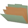 Medical Arts Press Pressboard Classification Folder, 2-Dividers, 2" Expansion, Letter Size, Green, 10/Box (DV-T42-26-3AGN-PKT)~#|#~7A691475-C8BA-49B1-A2D536601A92FE72_sc7