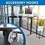 Mount-It! MI-15001 63"W L-Shaped Adjustable Particle Board Standing Desk, Black (MI-15001)~#|#~7A694535-DAD6-42AD-A018D0BB884B3466_sc7