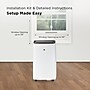 TCL 115-Volt 8,000 (BTU DOE) Portable Air Conditioner with Remote, WiFi Enabled, White (H8P36W)~#|#~7A6BBFA7-1C90-45B7-9DE1B6F674C43279_sc7