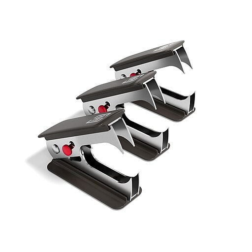 TRU RED™ Claw Staple Remover, Black, 3/Pack (TR58087) Staples