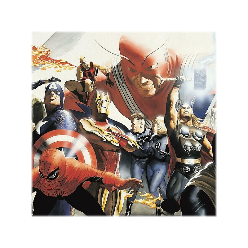 RoomMates Marvel Alex Ross Contemporary Wall Mural, Movies & TV (RMK11404M) image 1