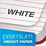 Ampad Gold Fibre Retro Writing Pad, 8.5" x 11.75", Wide Ruled, White, 70 Sheets/Pad (20-008R)~#|#~7A72C0E2-D541-4246-AC0B1A182925B097_sc7