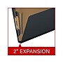 Medical Arts Press Pressboard Classification Folder, 2 Dividers, 2" Expansion, Letter Size, Black, 10/Box (DV-T42-26-3BLK)~#|#~7A777608-5C07-4377-AA422A3FB92B1B69_sc7