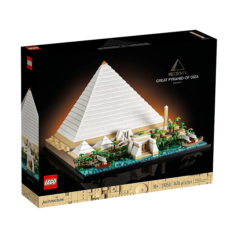 LEGO Architecture Great Pyramid of Giza Building Set (21058) image 1