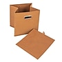 Household Essentials Storage Cubes 23.05 Quart Storage Container, Cardboard, Terracotta, 6/Pack (HE1246)~#|#~7A819DCD-4B89-4C23-A31032A5D0EC0E1A_sc7