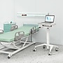 Mount-It! MedHub Mobile Medical Cart Workstation with Locking Caster Wheels, White/Grey (MI-16003)~#|#~7A83D4FD-D643-4E17-944CE5B3DFC7A1F5_sc7