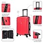 InUSA Vasty 22.44" Hardside Suitcase, 4-Wheeled Spinner, TSA Checkpoint Friendly, Red (IUVAS00S-RED)~#|#~7A866728-316C-4B31-AE478901EBEDB069_sc7