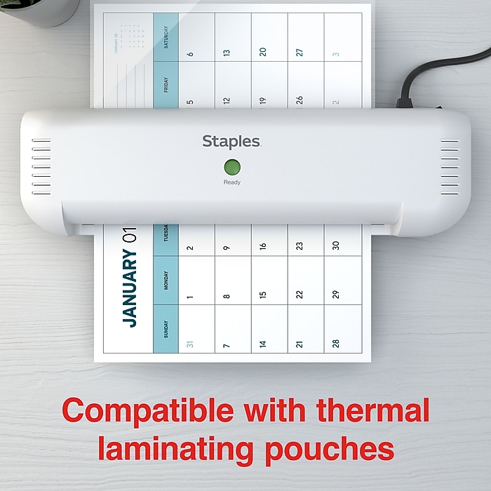 Staples® Thermal Laminator, 9