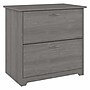 Bush Furniture Cabot 2-Drawer Lateral File Cabinet, Letter/Legal Size, 30" H x 31" W x 20" D, Modern Gray (WC31380)~#|#~7A8F113C-E484-4F67-BE8705CD53C75167_sc7