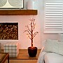 Nearly Natural 4' Pre-Lit Halloween Black Twig Artificial Fall Tree with 240 Orange and Purple LED Lights (T4760)~#|#~7A92C462-47A6-4E7D-817809AF495B24AC_sc7