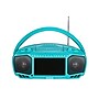 Aiwa Wireless Bluetooth Portable Media Boombox, Teal (AI7001-TL-STK-2)~#|#~7A94ED06-3CE7-4C6D-9C1075A869423E91_sc7
