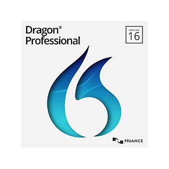 Nuance Dragon Professional v16 for 1 User, Windows, Download (SN-DP09A-G00-16.0)
