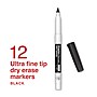 Staples Remarx Dry Erase Marker, Ultra Fine Tip, Black, 12/Pack (ST62957)~#|#~7A967634-762C-426D-9DE776BAE1F3AF77_sc7