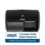 Compact 2-Roll Side-by-Side Coreless Toilet Paper Dispenser by GP PRO, Black (56784A)~#|#~7A972AAF-1133-4C09-95DD86BF9A7E1946_sc7