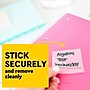 Post-it Transparent Super Sticky Notes Combo Pack, 3" x 3", Assorted Colors, 30 Sheets/Pad, 5 Pads/Pack (600-5PASTEL)~#|#~7A98D8D6-125D-4428-BE71E9F80C1E98DB_sc7