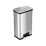 HLS Commercial Stainless Steel Step Trash Can with Hinged Lid, 18-Gallon, Silver (HLS18SS)~#|#~7A9CEC17-639C-441E-9736990F8AED6F13_sc7