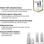 Panasonic 3-Handset Expandable Cordless Phone System with Digital Answering & Large Buttons, White (KX-TGD833W)~#|#~7AA15A74-7030-4034-ACDEDA53719F4DB9_sc7