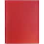 JAM Paper POP 2-Pocket Plastic Folders with Metal Prongs Fastener Clasps, Red, 6/Pack (382ECredd)~#|#~7AB70B55-6FBA-4D7C-9E4FEEE9DD29B80B_sc7