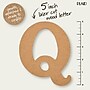 Plaid MDF Letters, 5", Brown Oxide, 12/Pack (PDE63570-12)~#|#~7AC6BD2B-EB16-4E22-88E0437948CB31F8_sc7