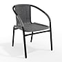 Flash Furniture Gray Rattan Indoor-Outdoor Restaurant Stack Chair (TLH-037-GY-GG)~#|#~7ACA3B1F-80A3-486D-B572DCBE3C3717E7_sc7