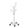 Viva Comfort Welch Allyn Connex Spot Monitor Adjustable Mobile Stand with Work Surface, White (ADI912-C-MP-02-MK)~#|#~7ACBD456-BD65-4F9D-A7186A20D33D6FE8_sc7