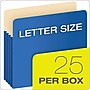 Pendaflex Color File Pockets, 3 1/2" Expansion, Letter Size, Blue, 25/Carton (1524CT BLU)~#|#~7ACC0E5D-21BF-431A-A9212CB6E11EB3F8_sc7
