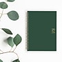2026 Blue Sky Bespoke Letterpress 8.5" x 11" Calendar Year Weekly & Monthly Planner, Plastic Cover, Deep Forest Green (156225)~#|#~7ACDC889-FAC5-4E95-86F554DAEFEF9EFB_sc7
