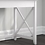 Bush Furniture Key West 60"W L-Shaped Desk, Pure White Oak (KWD160WT-03)~#|#~7ACF2298-23AC-4FAB-851B8650B8B4CEAA_sc7