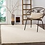 Safavieh Natura Collection 4' x 4' Square Indoor Area Rug, Handmade, Wool, Ivory (NAT620A-4SQ)~#|#~7AD02479-F308-4637-A38F61AD7CB3D3BA_sc7