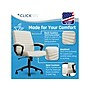 Click365 Transform 3.0 Ergonomic Vegan Leather Swivel Desk Chair, White (CCHR10008C)~#|#~7AD03CBF-734F-43C6-908B6A5FEE7F42FB_sc7