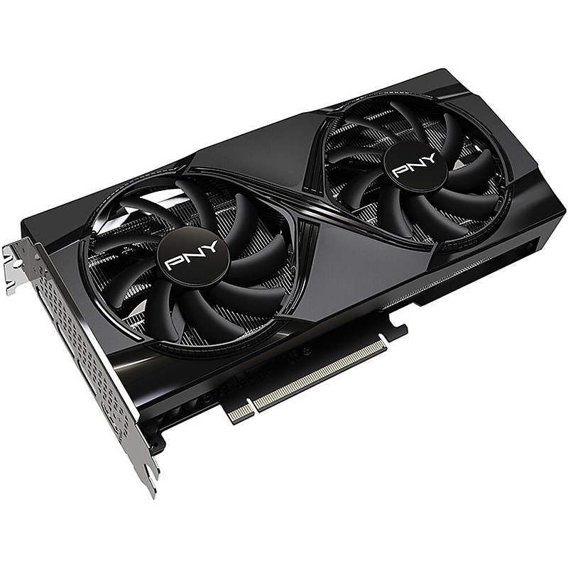 PNY GeForce RTX 5060 Ti PCI Express 5.0  GDDR7 Gaming Graphics Card, 2.40 GHz Core, 1750 MHz, Black (VCG5060T16DFXPB1) image 1