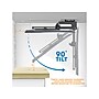 Mount-It! Tilt and Swivel Flip-down Ceiling TV Mount, 44 lbs. Max. (MI-4225)~#|#~7AD34D28-74AD-4775-9355D9EC51229340_sc7