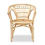 bali & pari Kaka Bohemian Natural Rattan Dining Chair, Natural (209-12790-HiT)~#|#~7AD68199-240B-405B-B86C4FF77A355972_sc7