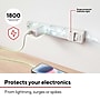 Staples TECH 6-Outlet Surge Protector, 10', 1800 Joules, White (ST62781)~#|#~7AD7F496-A255-4446-AF40ED80E9D7A751_sc7