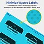 Avery Laser/Inkjet Multipurpose Decorative Edge Labels, 2" x 3", Bright Blue, 80/Pack (94267)~#|#~7ADE0BFB-6F3A-4BC5-A4316E95ABD85233_sc7