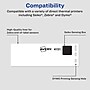 Avery Direct Thermal Roll Multipurpose Labels, 1-1/8" x 3-1/2", Clear, 120 Labels/Box (4151)~#|#~7ADE7EA8-016C-4D5A-8640BE546F00A012_sc7