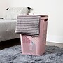 Mind Reader 15.85-Gallon Slim Laundry Hamper with Lid, Plastic, Pink (HBIN60-PNK)~#|#~7AE589CB-1B4E-4AA0-B4099461321DFA04_sc7