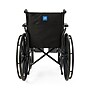 Medline Guardian K1 Wheelchair, 16" Seat Width, Removable Desk Length Arms, Swing-Away Footrests, Black (K1166N22S)~#|#~7AE7CE3D-3E65-4DEB-8EE3D4011D8FA11A_sc7