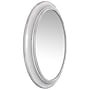 Infinity Instruments Sonore Decorative Wall Mirror, White Plastic, 30" (15370WH)~#|#~7AEC175A-79C0-471F-97A74A54E817F154_sc7