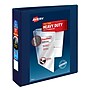 Avery Heavy Duty 2" 3-Ring View Binders, One Touch EZD Ring, Navy Blue (79802)~#|#~7AEEEE2A-B786-4ED0-893B9F25F16577AF_sc7
