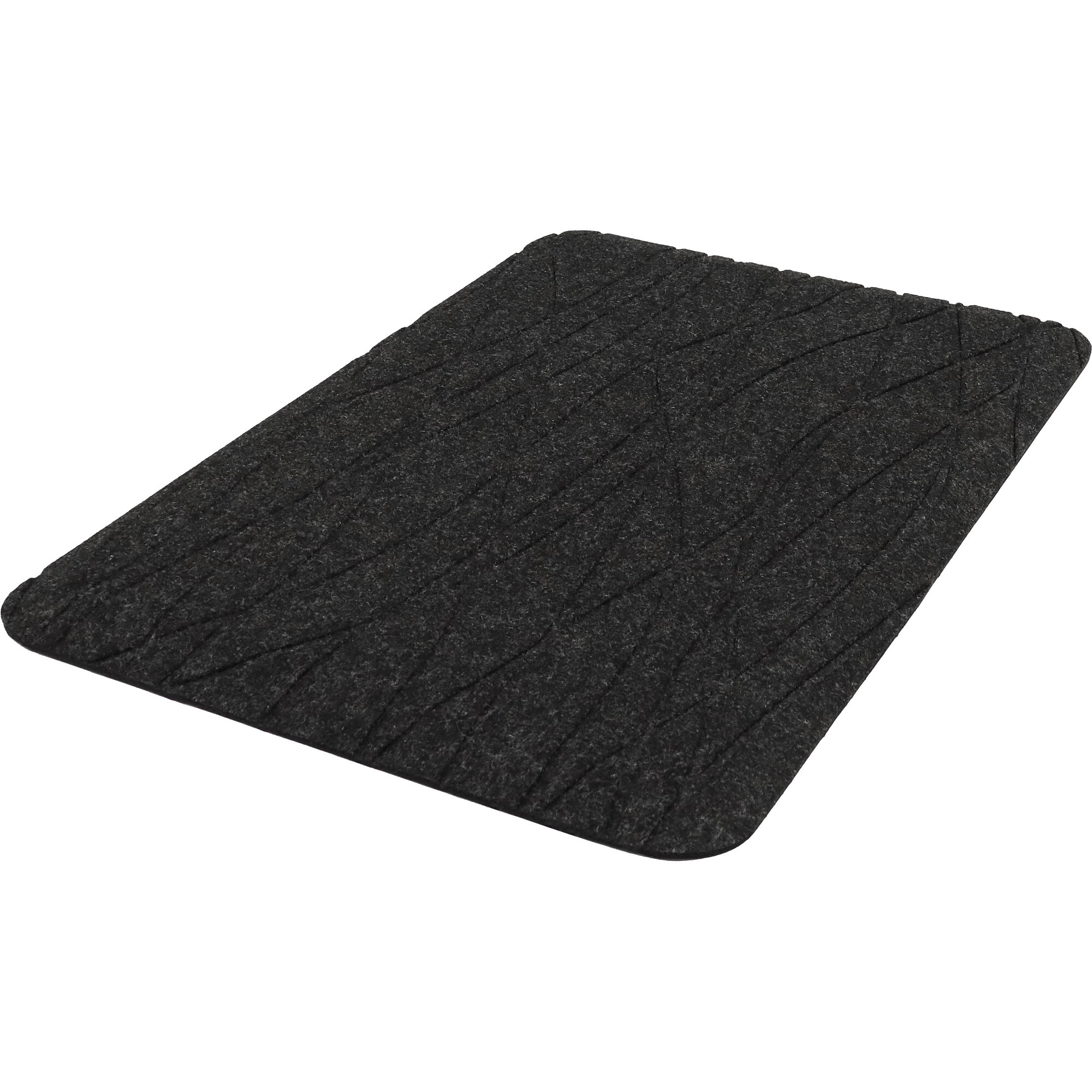 M+A Matting TuffComfort Anti-Fatigue Commercial Standing Desk Floor Mat, 2′ x 3′, Coal Black (5230232232107) Sansujyuku sansujyuku.com