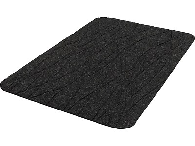 M+A Matting TuffComfort Anti-Fatigue Commercial Standing Desk Floor Mat, 2′ x 3′, Coal Black (5230232232107) Sansujyuku sansujyuku.com