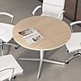 Bush Business Furniture 42"W Round Conference Table, Natural Elm (99XTB42RNE)~#|#~7AF453D0-1410-416E-B5C2FE2226EC9328_sc7
