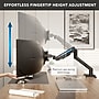 Mount-It! ProFlex Adjustable Heavy-Duty Single Monitor Mount with Gas Spring Arm, Fits 17"– 49" Ultrawide Monitors, Matte Black~#|#~7AFB3E4C-FC6A-4320-B9BBAD51D1339100_sc7