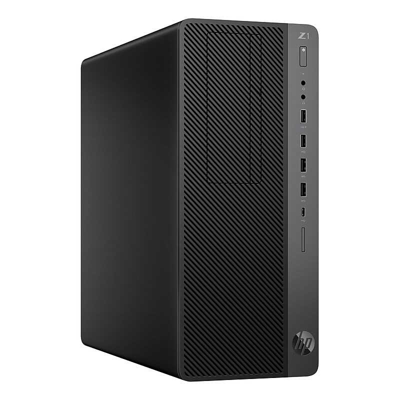 HP Z1 Entry Tower G5 Tower Refurbished Desktop Computer, Intel Core i7-9700 3.0GHz, 32GB RAM, 512GB SSD, Windows 11 Pro image 1