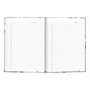Blueline Fashion Hard Cover Index Notebook, 7.25" x 9.25", College Ruled, 96 Sheets, Lavender Floral (A9.02)~#|#~7AFD11A2-5A31-4927-A9F1B41B48508544_sc7