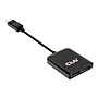 Club 3D 0.66' Display Port to Display Port/HDMI Audio/Video Monitor Cable, Black (CSV-7200H)~#|#~7B00DDE1-58A8-4D18-9477A8F9B3D39667_sc7
